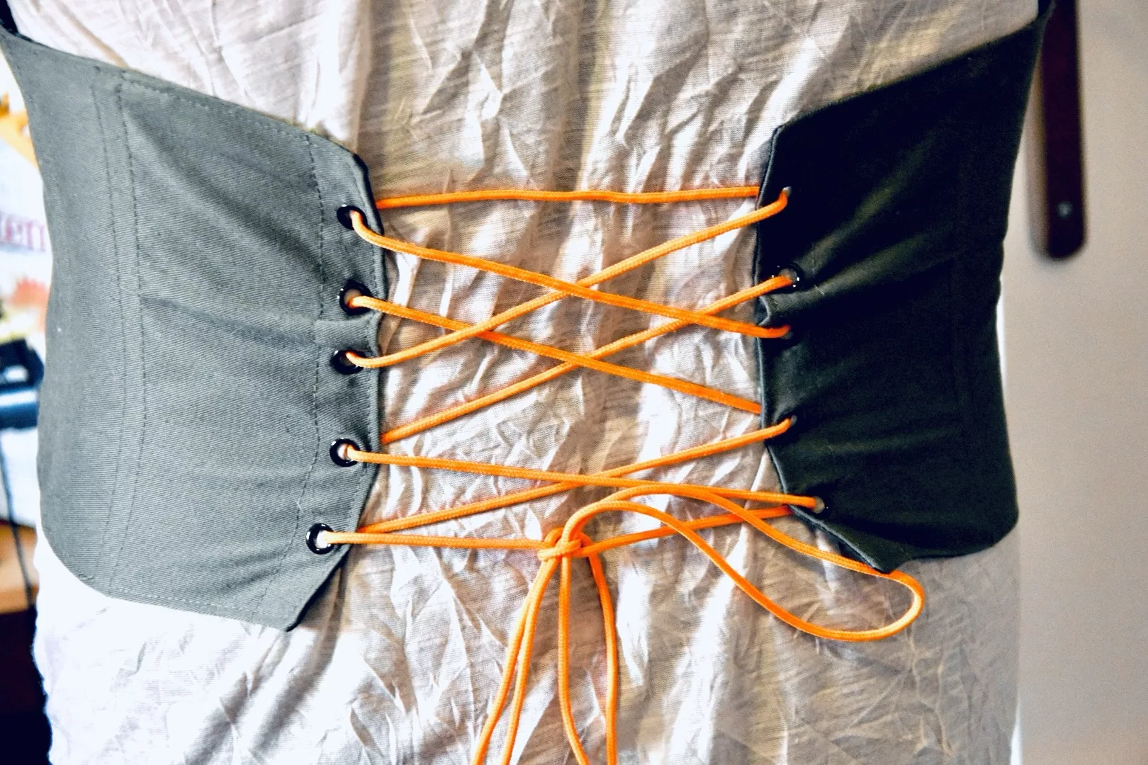 Corset underbust homme masculin