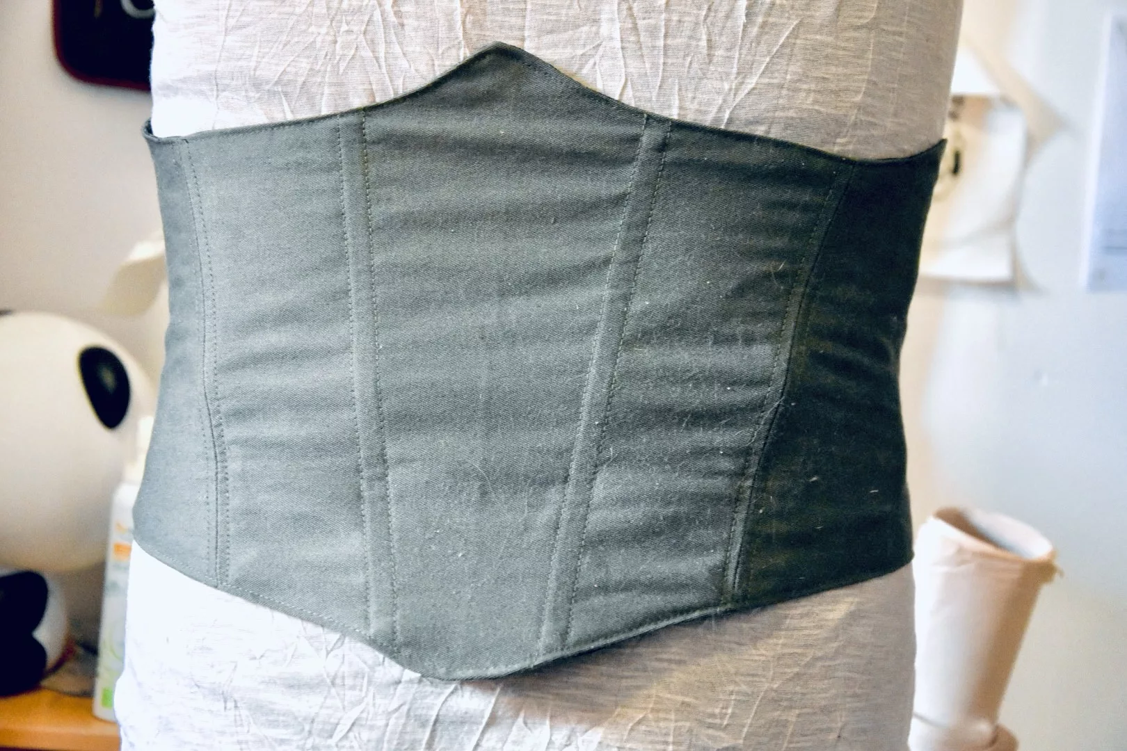 Corset underbust homme masculin